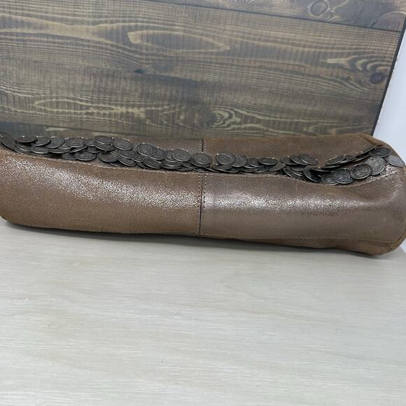 Patricia Nash Metallic Vintage Coin Collection Purse Champagne and Glitter NWT - Picture 10 of 14